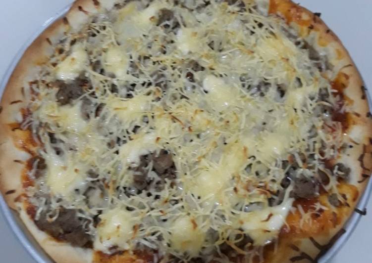 gambar untuk resep makanan Pizza home