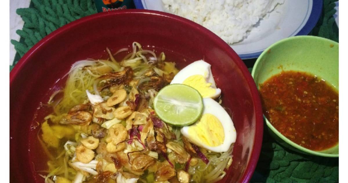 72 resep soto kudus enak dan sederhana - Cookpad
