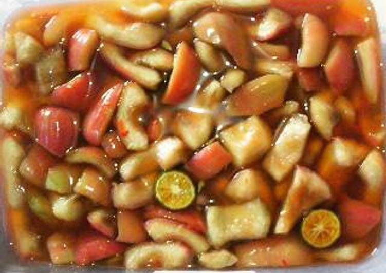 gambar untuk resep makanan Asinan Jambu Air