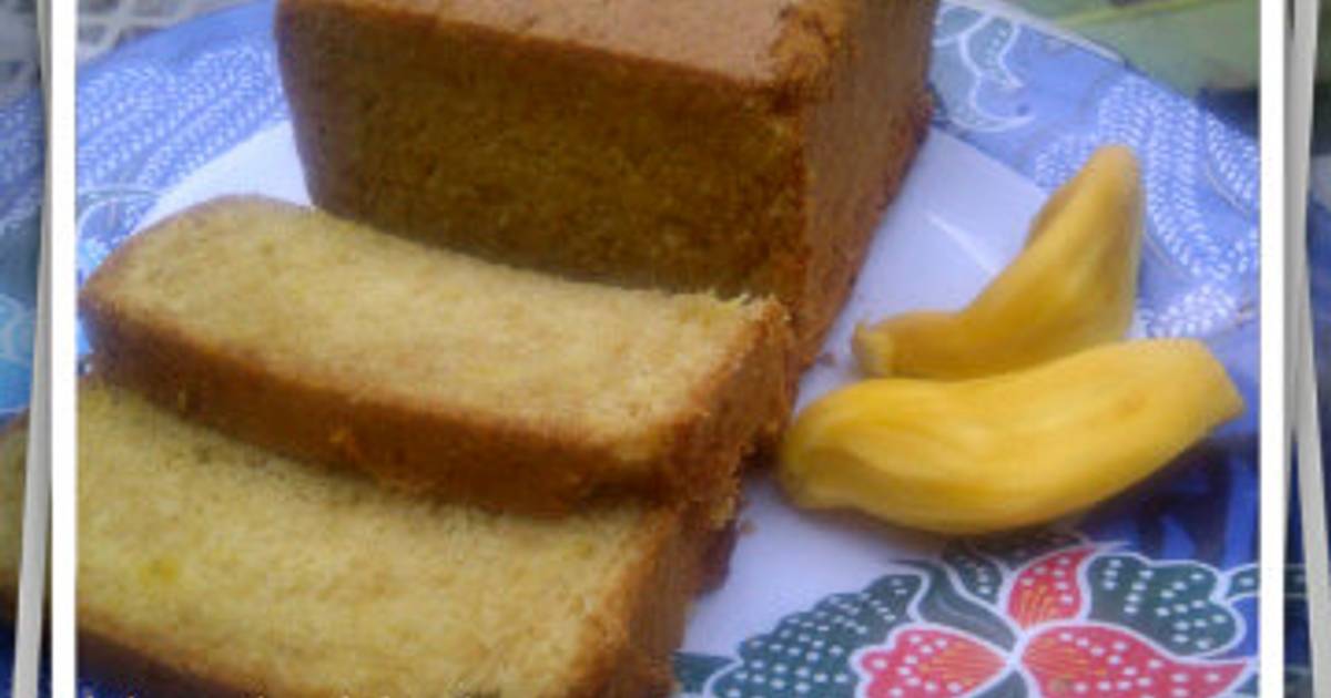 Resep Cake Nangka / Bolu Nangka Harum