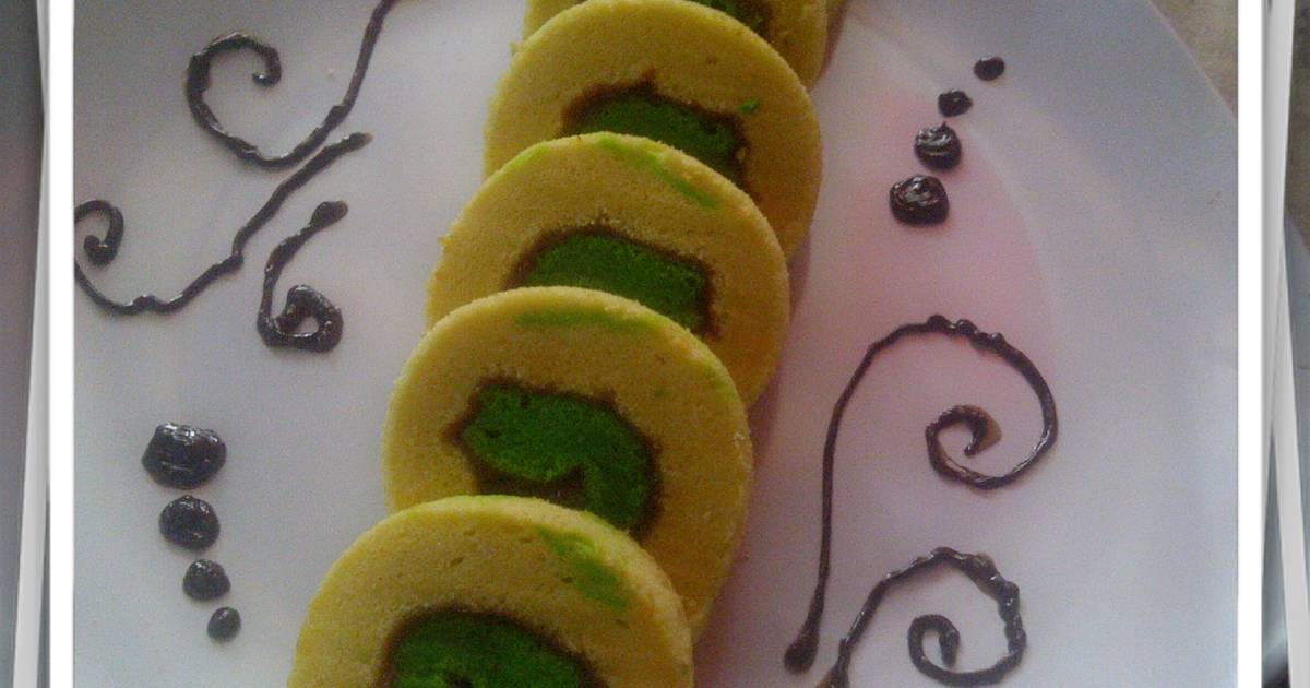 Resep Mini Roll Cake Lembut ( bolu gulung )