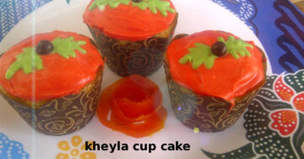 Resep Cup Cake Tomat ( pertama di indonesia )