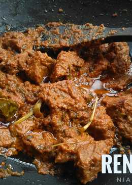 Rendang daging (#prRamadhan_masakbesar)