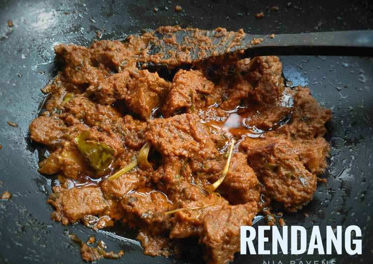 resep masakan Rendang daging (#prRamadhan_masakbesar)