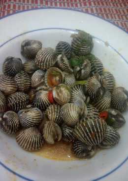 Kerang saus asam pedas