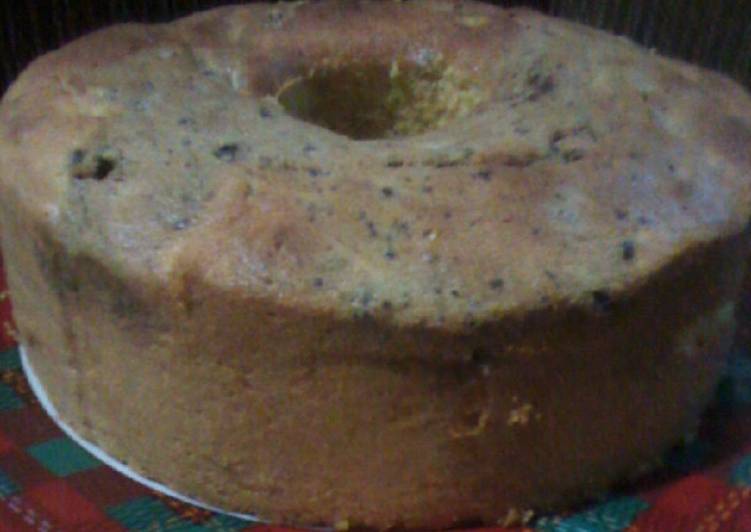 resep makanan Buttercake marmer