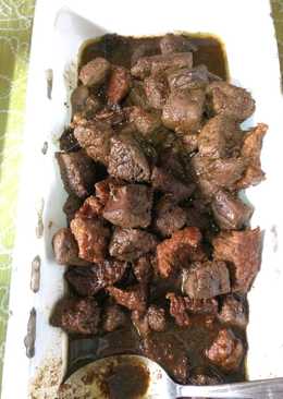 Malbi daging khas palembang