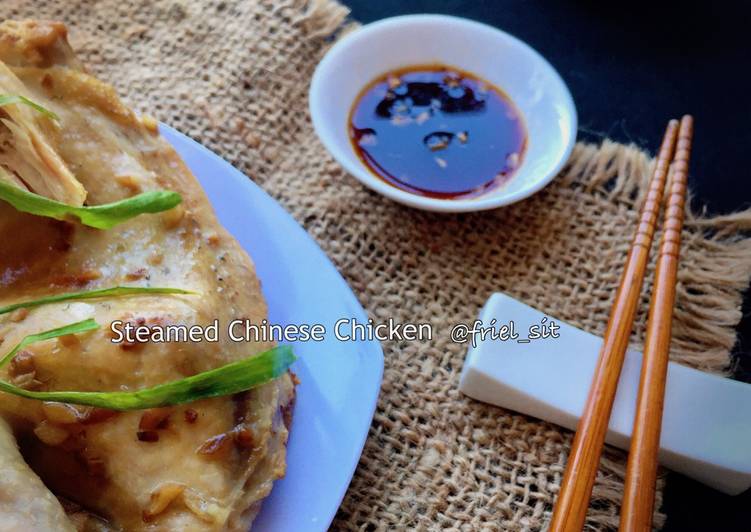 gambar untuk resep makanan Chinese Steamed chicken