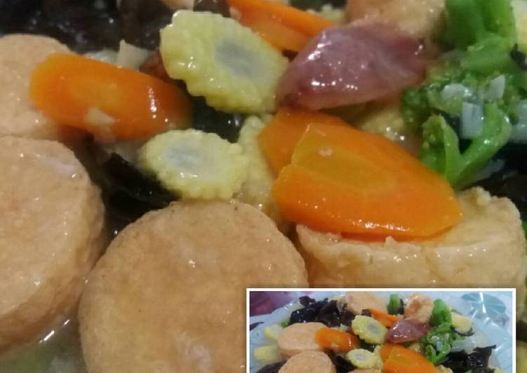 resep makanan Capcay Tofu