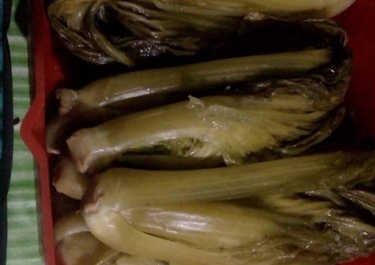 gambar untuk resep makanan Sayur asin