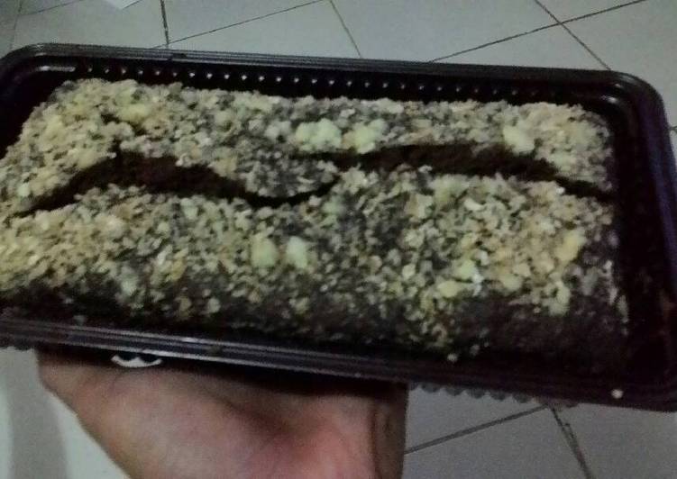 bahan dan cara membuat Brownies oatmeal kukus #cucokUntukdietdanBocah ??