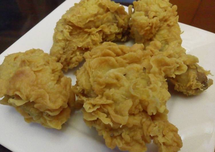 gambar untuk resep makanan Ayam krispy ala KFC