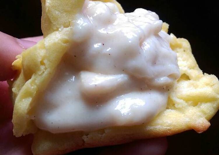 resep Cinnamon Cream Pastry (Sus Krim Kayu Manis)