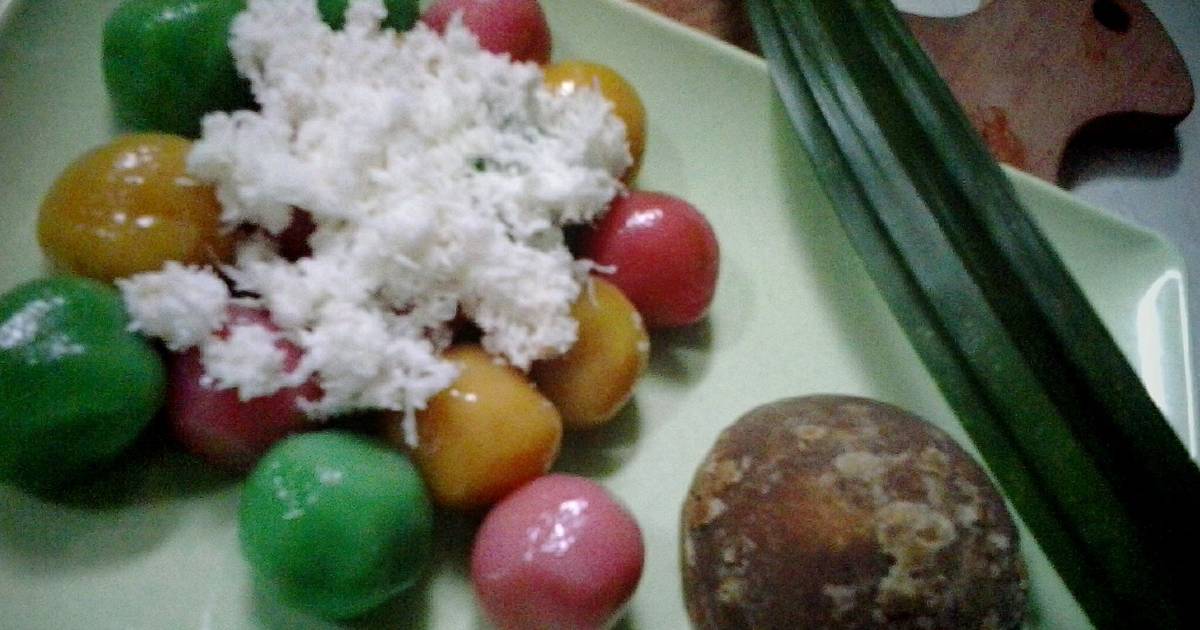 Resep Rainbow Klepon