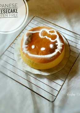 Japanese cheesecake gluten free