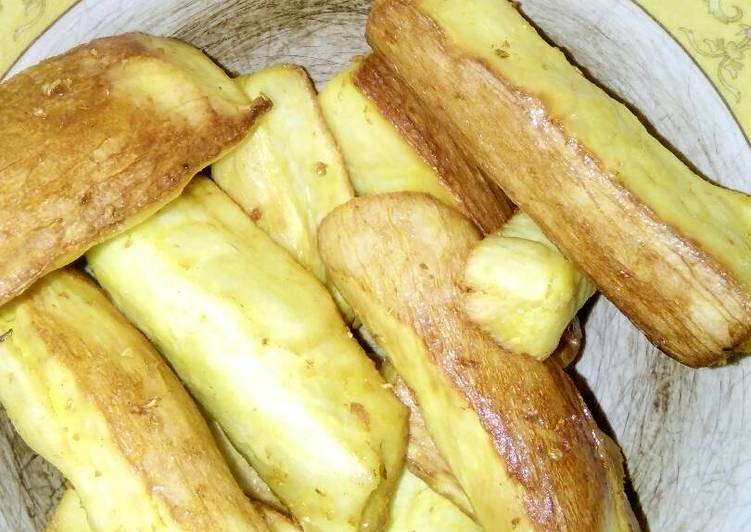 resep makanan Singkong goreng royco