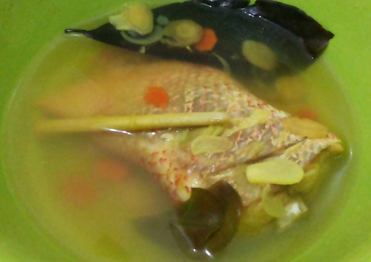 Resep Sup Ikan  Kakap  Junior oleh Labita Kitchen Cookpad