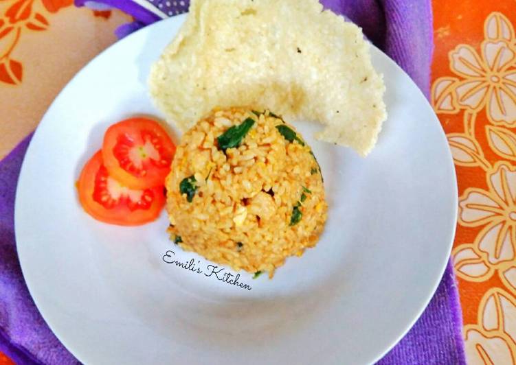 gambar untuk resep makanan Nasi Goreng Bumbu Kari Sederhana