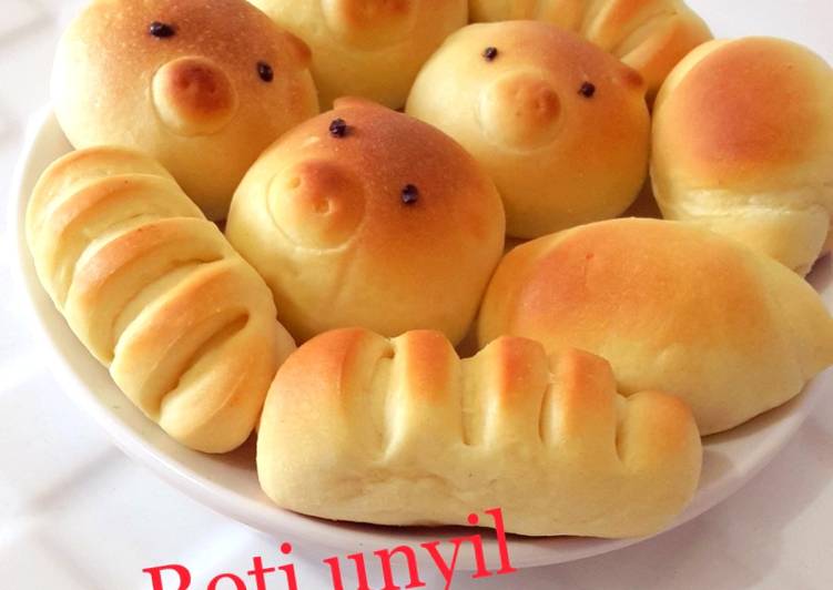 resep Roti unyil empukkk