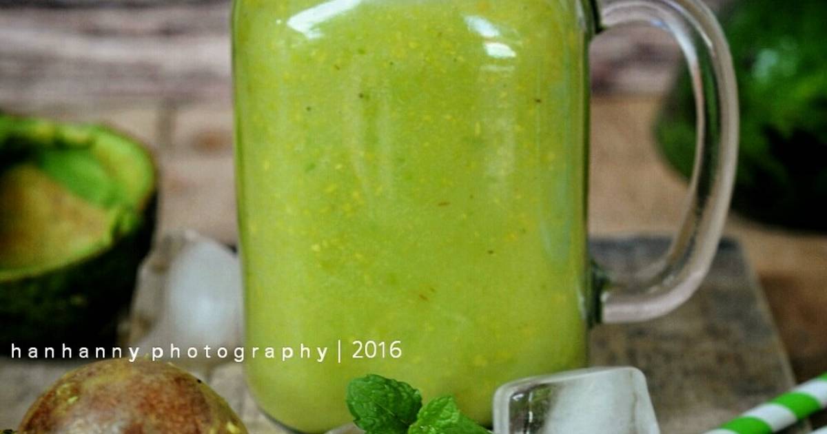 Resep Jus Alpukat Biasa