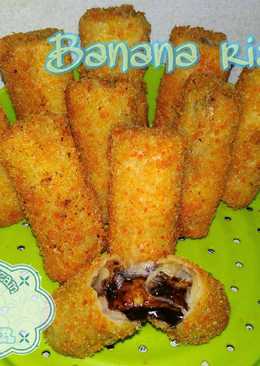Choco banana risoles