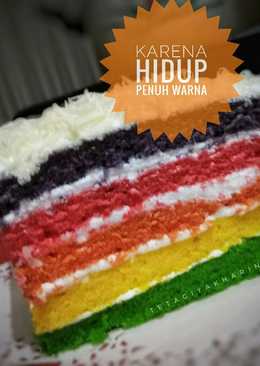 Rainbow Cake - Ny. Liem