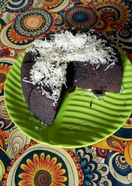 Bolu Kukus Ketan Hitam Keju