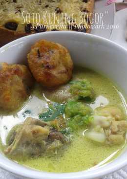 Soto kuning bogor