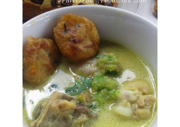 gambar untuk resep makanan Soto kuning bogor