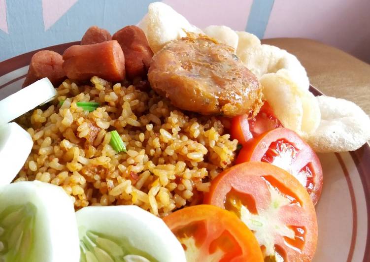 Nasi Goreng Kornet Sosis