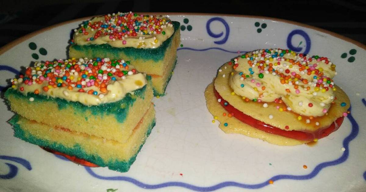 Resep Sponge cake and biscuit Kisses Resep Sponge cake and biscuit Kisses