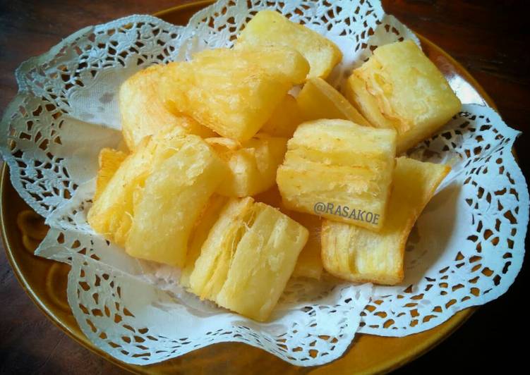 Resep Singkong Goreng Mekar Empuk Renyah oleh Rasakoe