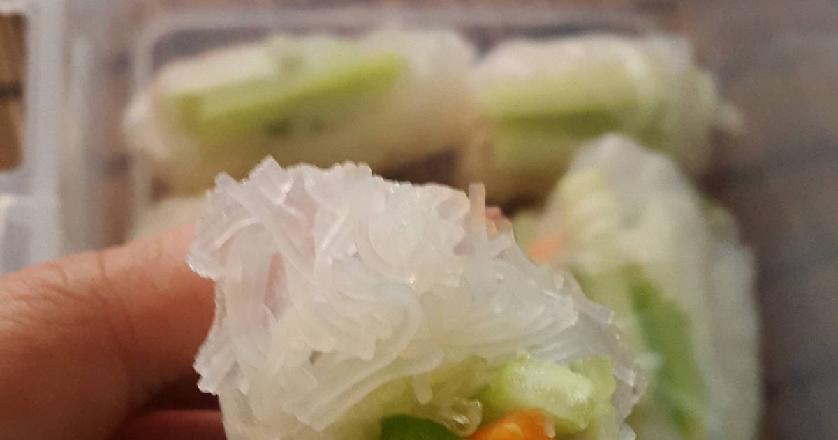 Resep Veggie Vietnamese Spring Roll