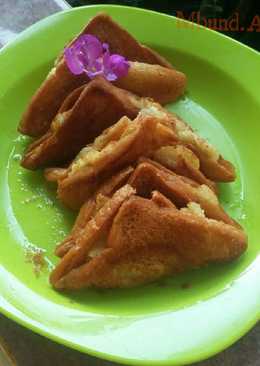 Roti Goreng Pisang Keju