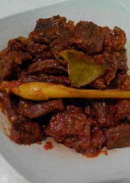 Dendeng Pedas Manis ala Reen