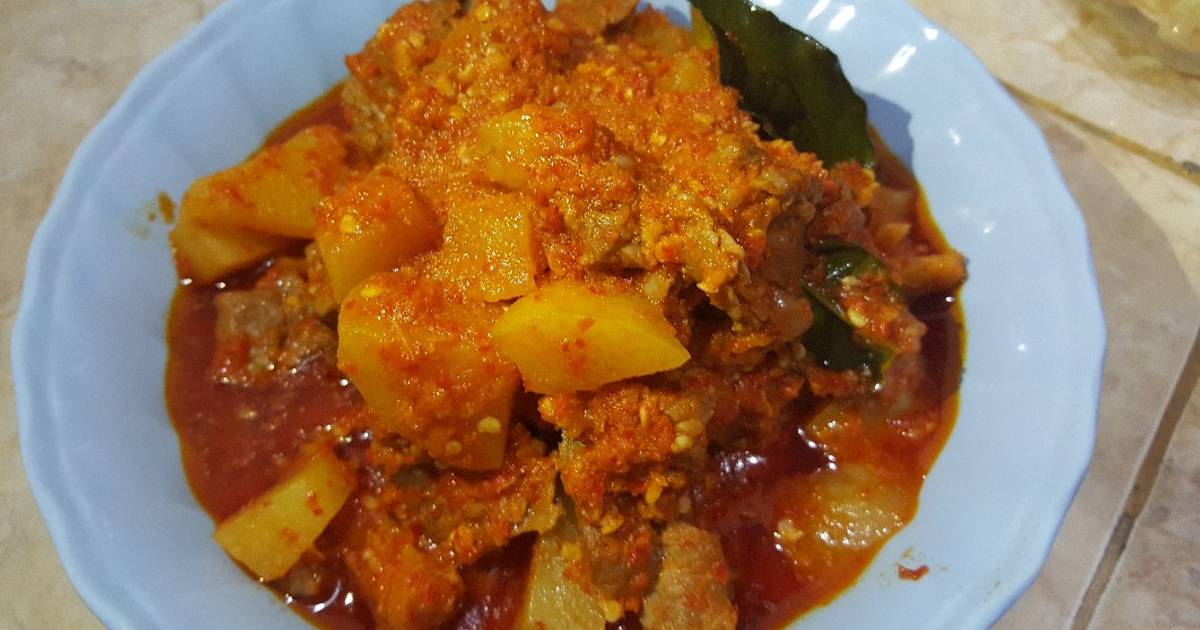 80 resep masakan indonesia padang asam padeh daging enak dan sederhana