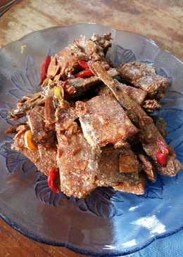 Oseng Ikan Asin Layur