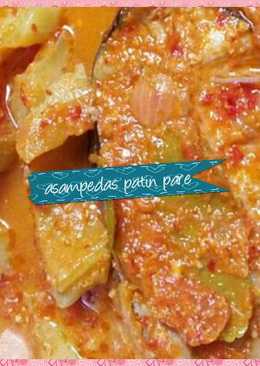 Asam pedas patin pare