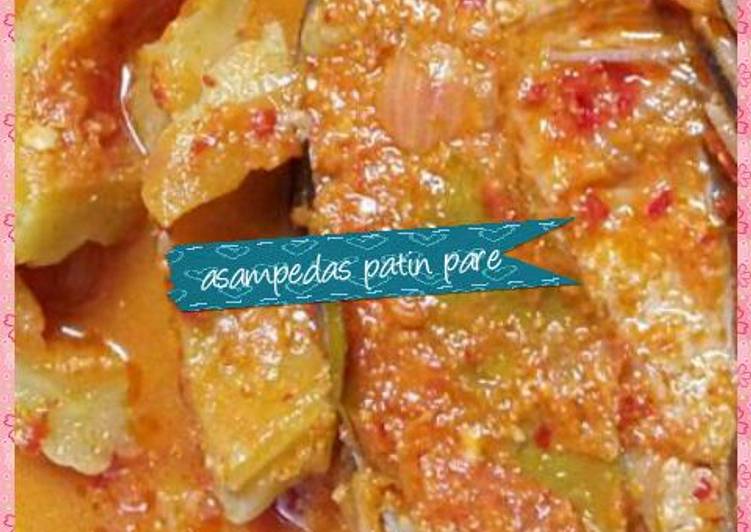 Resep Asam pedas patin pare