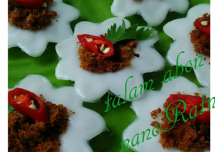 resep masakan Talam Abon