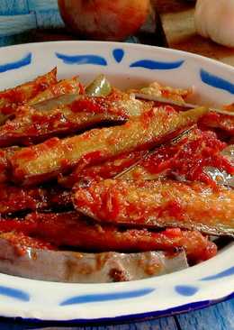 Terong Balado + tips mengolah terong