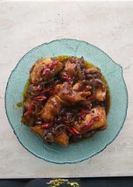 Chicken black pepper (ayam goreng lada hitam)