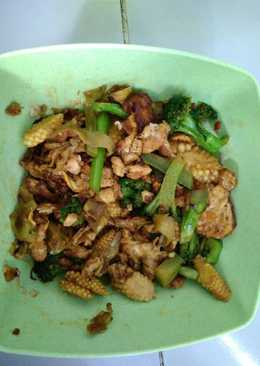 Oseng brokoli jagung diet