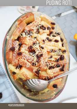 Puding Roti tanpa Vla