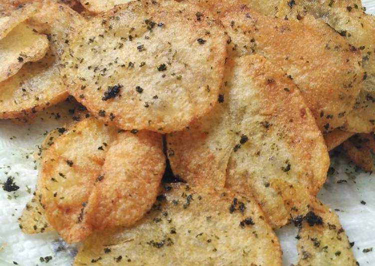 Resep Potato chips seaweed homemade (mpasi 1y+) Kiriman dari Dini
Lintangsari