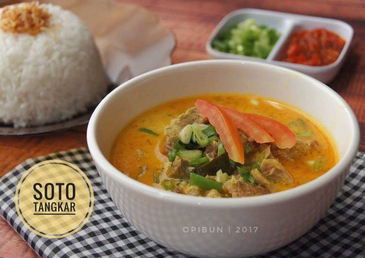 gambar untuk cara membuat Soto Tangkar