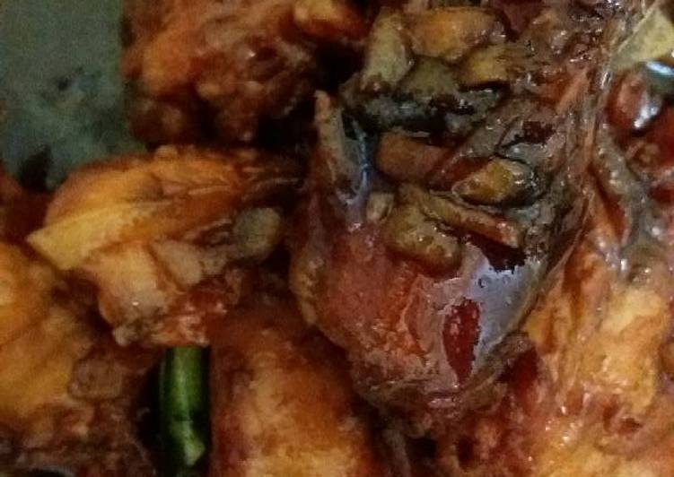 resep makanan Ayam kecap saus teriyaki