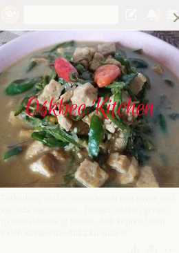 Sayur genjer tempe lodeh