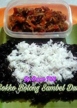 Sokko Bolong + Sambal Duo (Ketan Hitam)