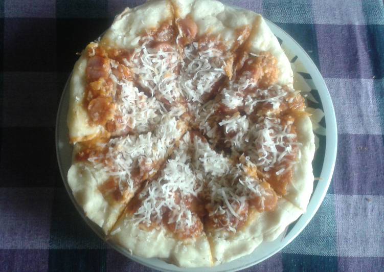 Resep Pizza Malas (pizza teflon cepat saji) Karya NisaNingtias